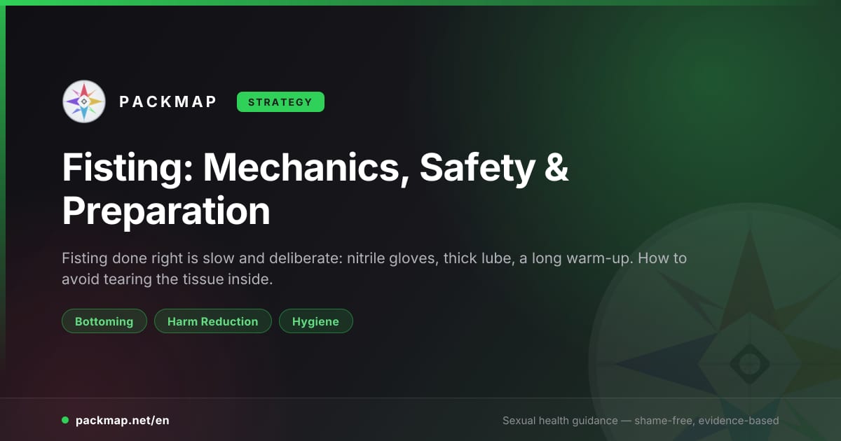 Pisting Fisting: Mechanics, Safety & Preparation - PackMap